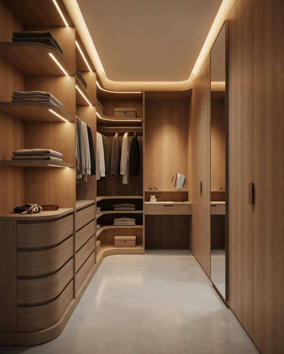 Walk-through wardrobe
